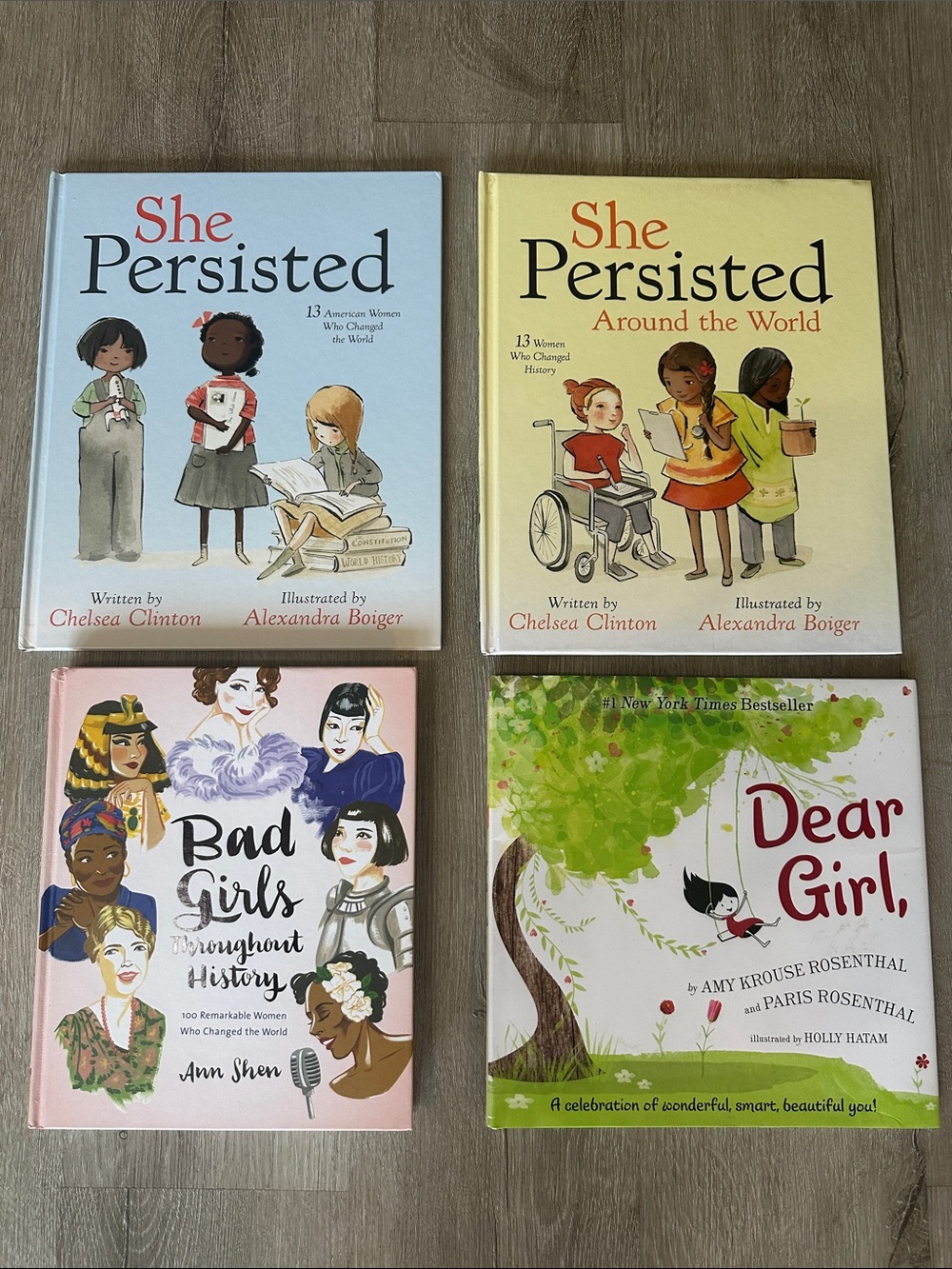 Inspiring Girls Book Bundle of 4 - Amazing Women who changed the world